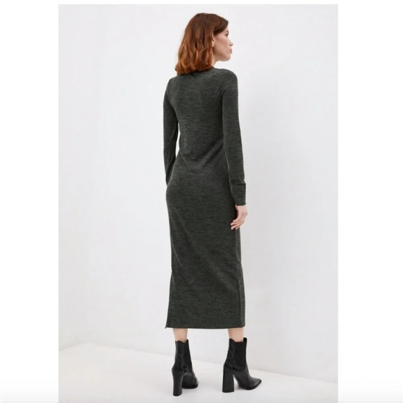 French Connection midi  knit open slit - Picture 6 of 14